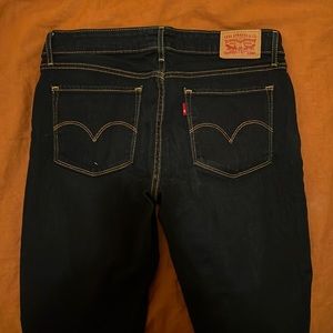 Brand new without tags. Dark blue Levi jeans. 711 Skinny.